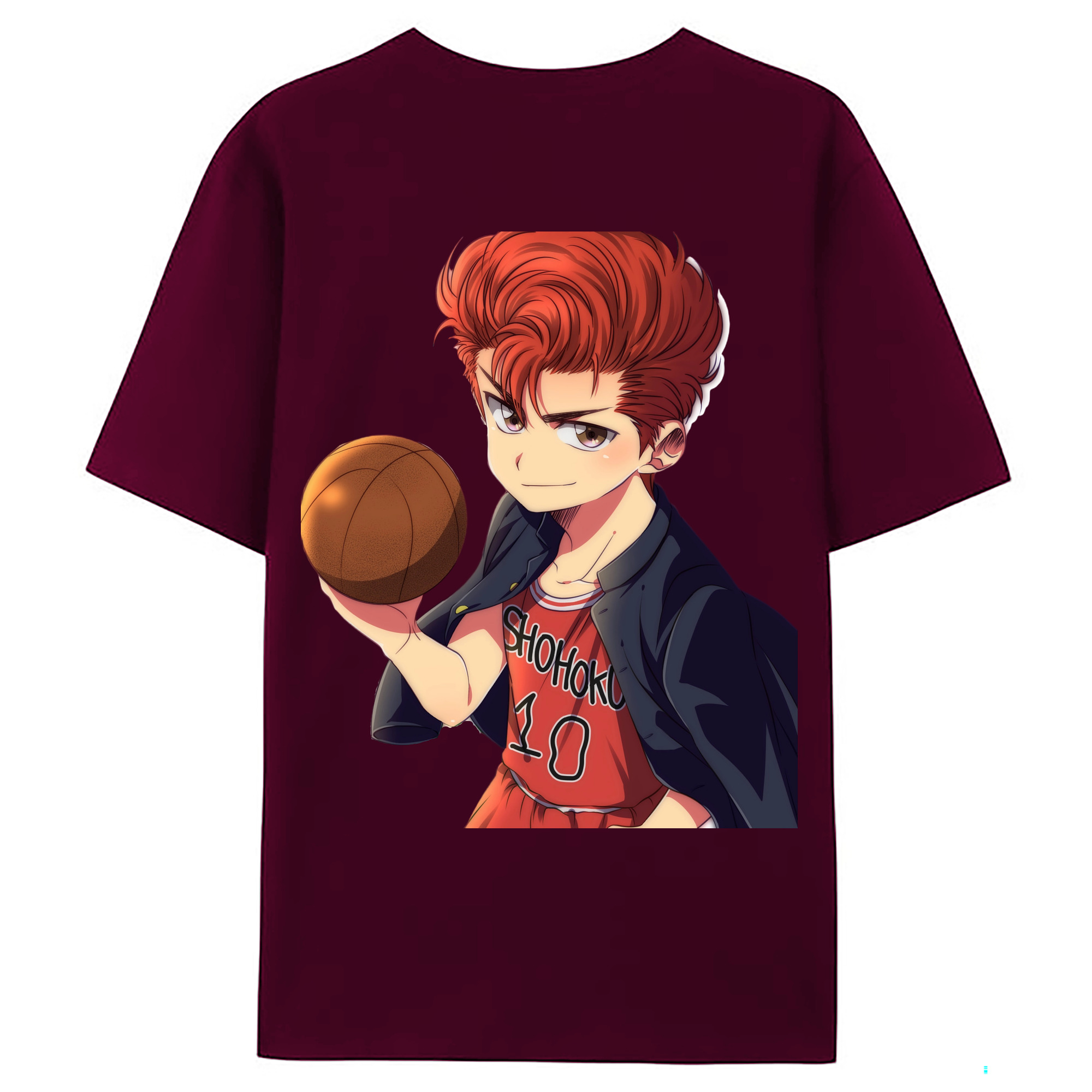 （画像用） SLAM DUNK／スラムダンク レディース半袖Tシャツ(バックプリント)